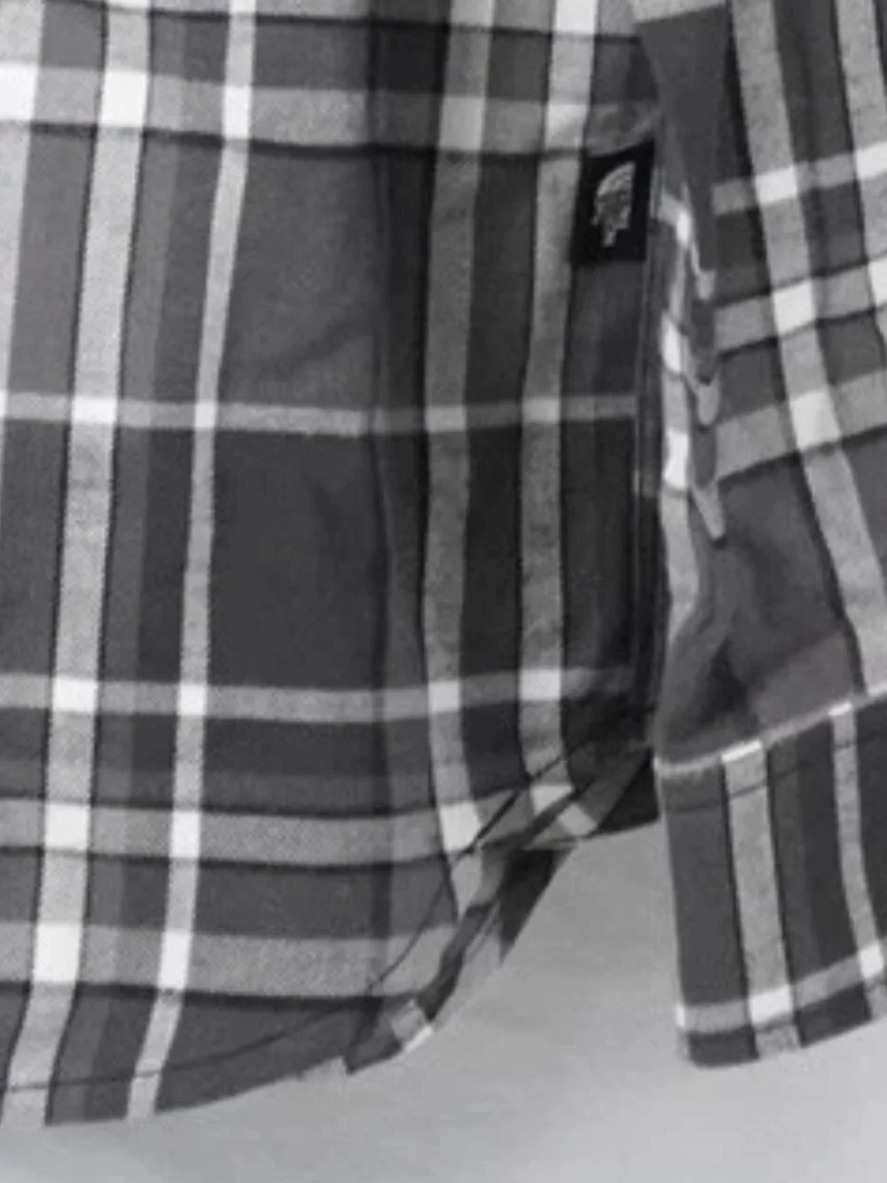 Northface Junction Woven Plaid Cotton Flannel Shirt Work School Fall Winter